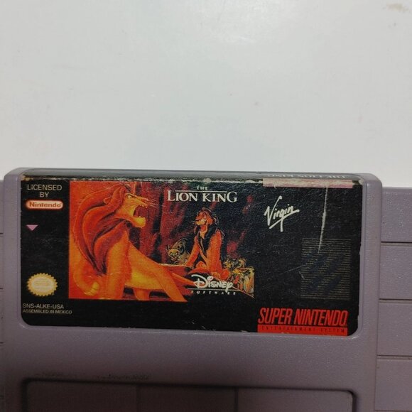 The Lion King (Super Nintendo Entertainment System, 1994) Cartridge Only Cartri - Picture 2 of 10